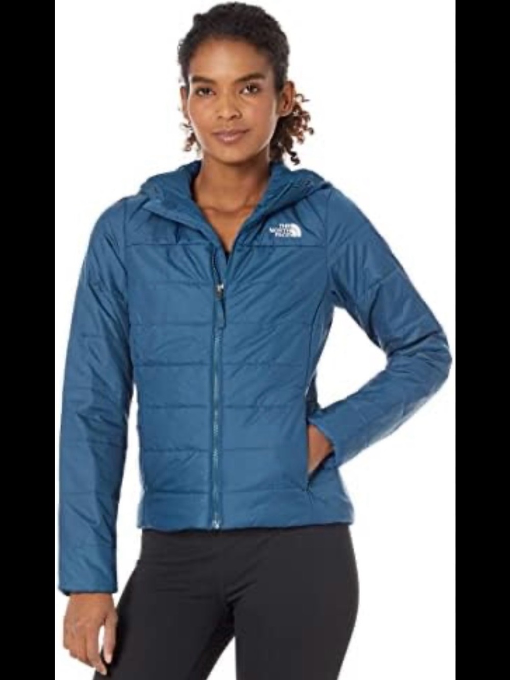 The North Face Puffy Jacket Flare Hoodie - Women's - Monterey Blue